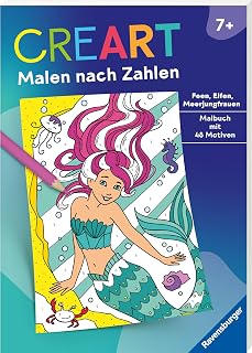 Ravensburger Malbuch Feen & Meerjungfrauen