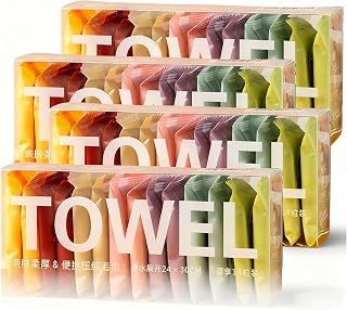Disposable Compressed Face Towel, 28Pcs Portable Compressed Towel Tablets, Thicker Super Absorbent Disposable Washcloths for Travel, Camping Hiking, Beauty Salon, Daily Use,Outdoor, 56Pcs