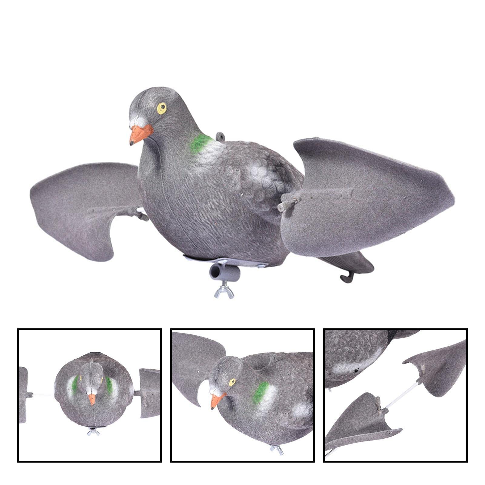 Genérico Señuelo De Caza: Señuelo De Caza De Palomas con Alas Impulsadas por El Viento | Señuelo De Voladora, Señuelo con Forma De, Señuelos De Caza De Palomas, Decoración Al Aire Libre para Esta