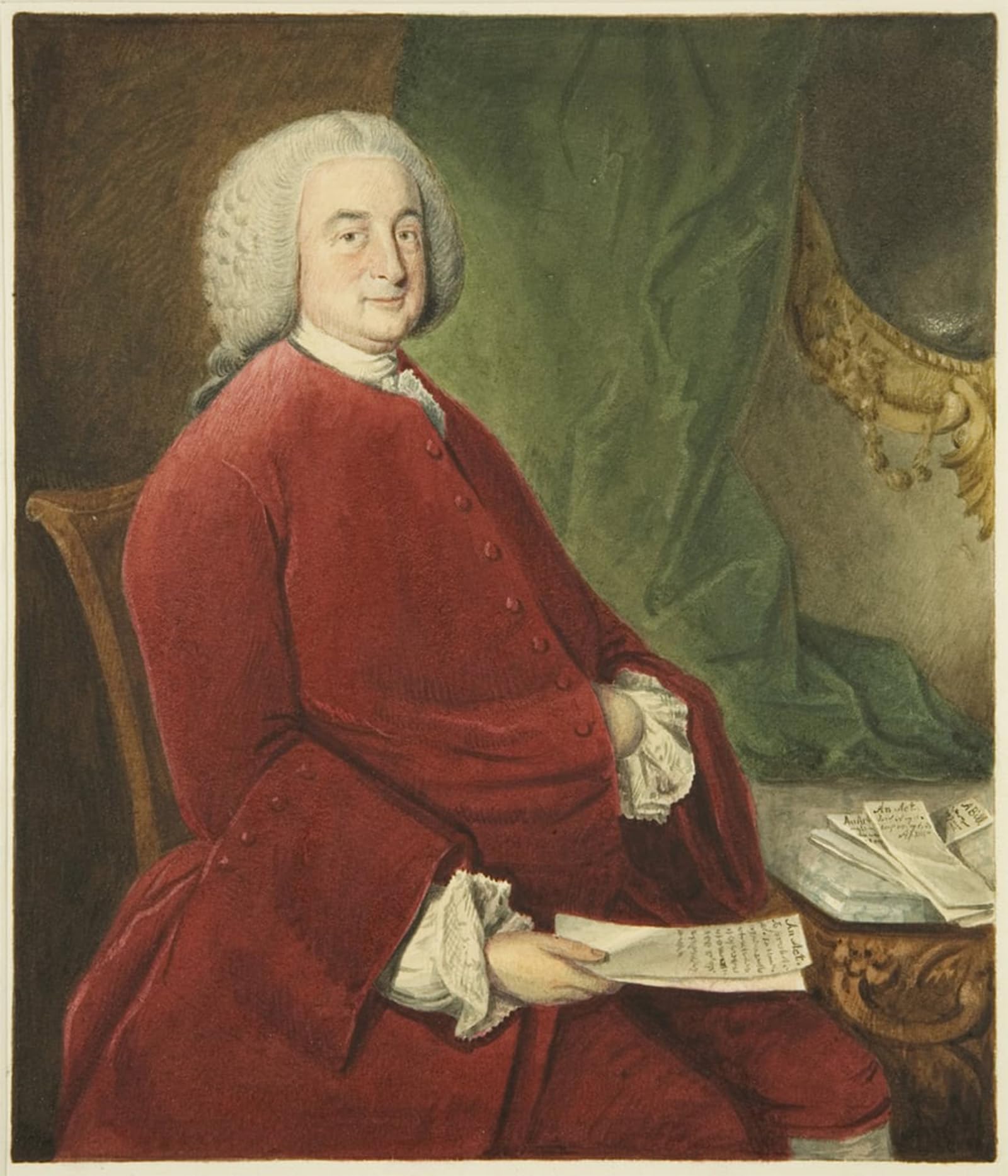 ARTXLXXBN Famous Painting Canvas Artwork Graffiti Print Portrait of Robert Nugent Lord Clare by Gainsborough Portrait Canvas Image for Home Decor 60x90cm