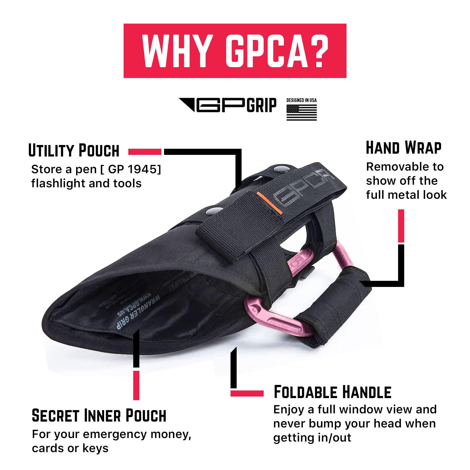 Amazon | GPCA GP-Grip PRO グラブハンドル ラングラー JL JT JK