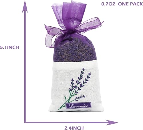 Miniatura 3 de Bolsa de lavanda para cajones y armarios, perfecta para automóviles, bolsas de gimnasio o cualquier lugar que necesite oler mejor, aromas frescos de
