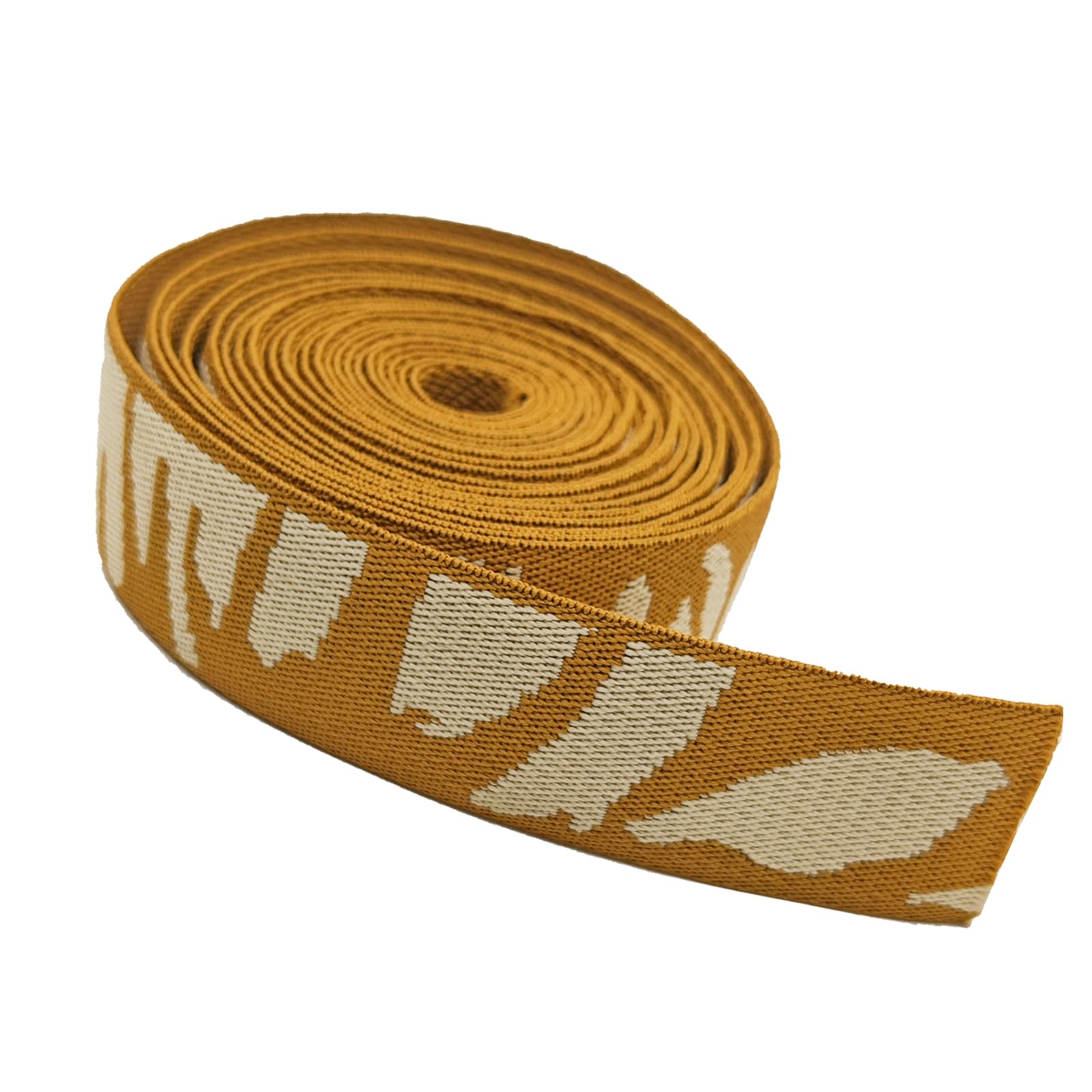 SXYYDSG 5 Yards 1.5 Inches Cotton Webbing, Polycotton Webbing Heavy Cotton Webbing Cotton Poly Webbing Strap for Arts and Crafts, Bag Strap, Purse Strap, Belts