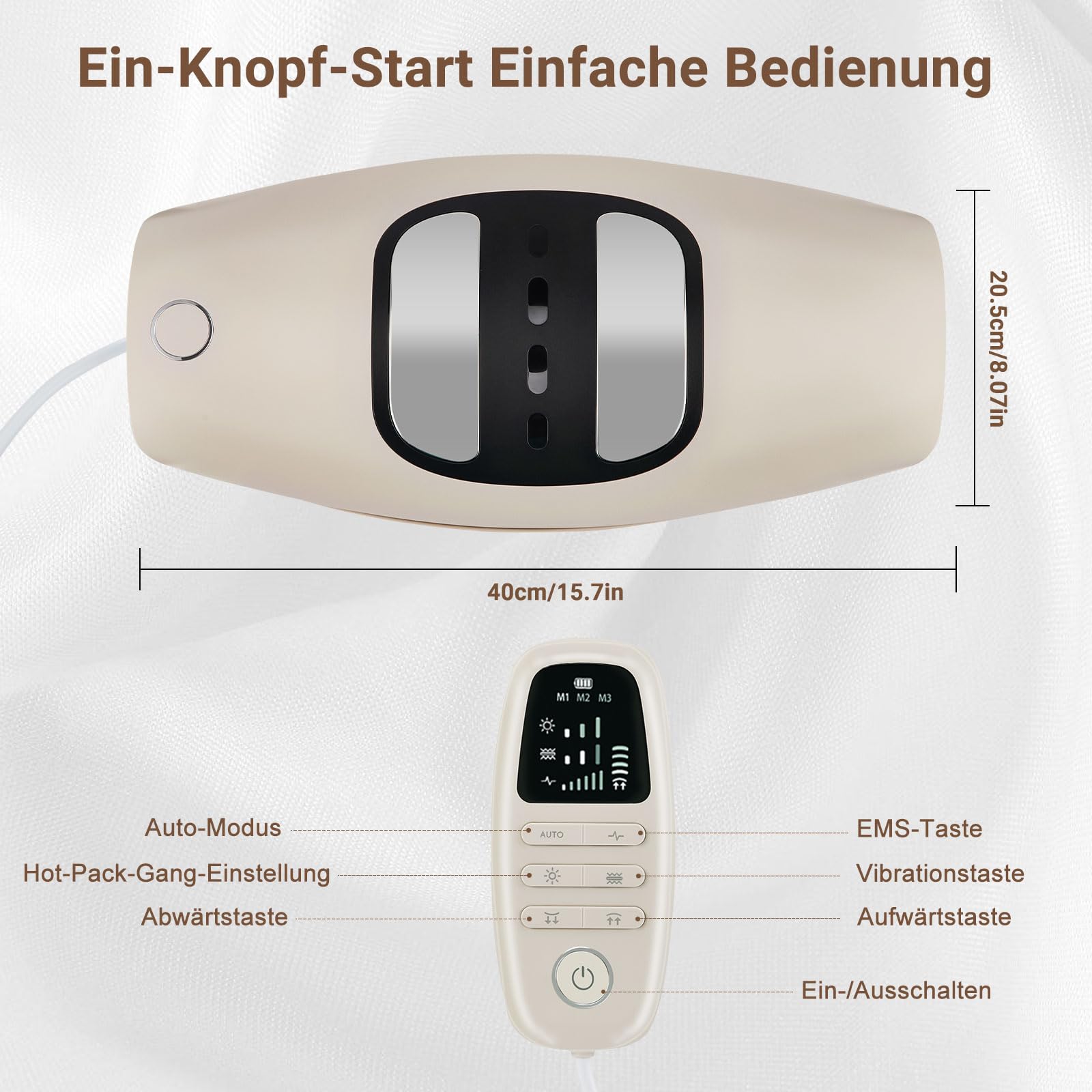 Electric Lendenwirbel-Massagegerät, Elektrisches Lendenwirbel-Traktionsgerät, massagegerät rücken, infrarot massagegerät
