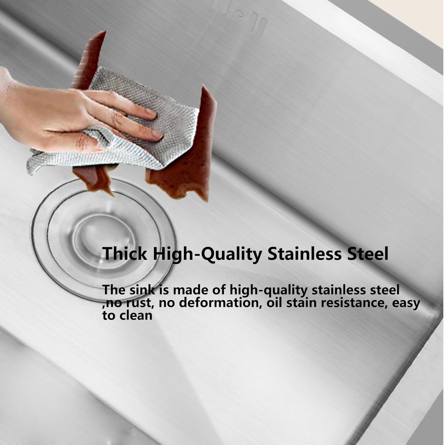 Stainless Steel Dog Bath, Dog and Pet Grooming Station, Pet Shower Sink for Small Dogs and Cats (80 cm/31.4 Inches)