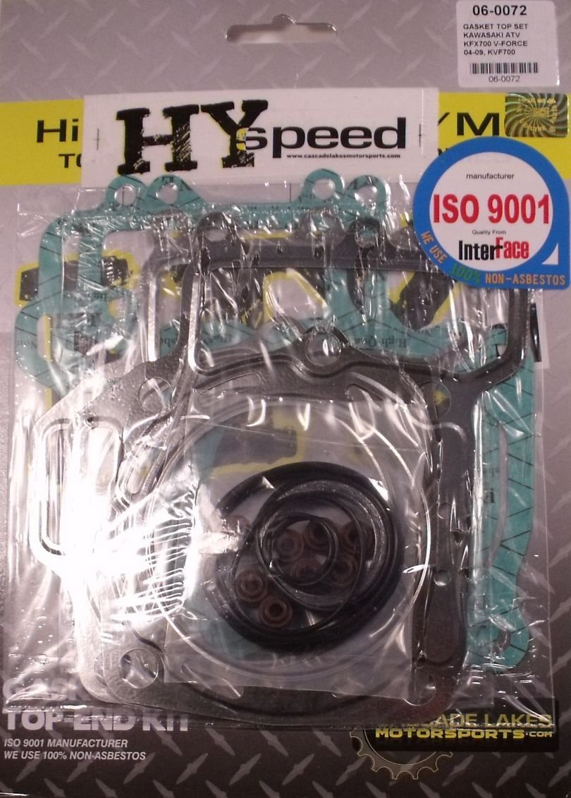 HYspeed Top End Head Gasket Kit Set KFX700 04-09 Prairie 700 Twin Peaks