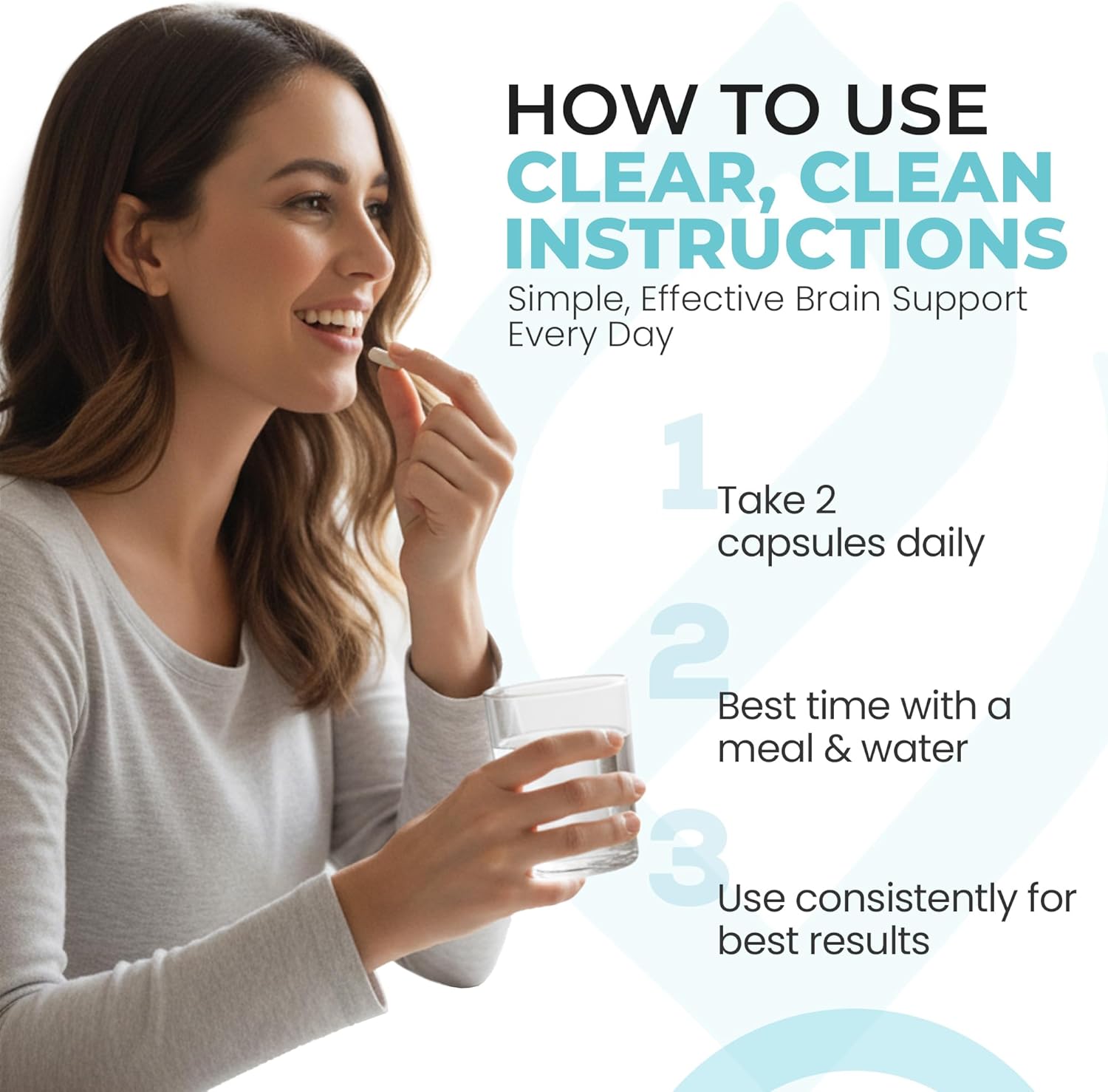 MemoShield Brain Health Supplement – Advanced Memory Support with Lion's Mane, Bacopa Monnieri, and Ginkgo Biloba – Cognitive Function and Brain Health Formula – 60 Capsules