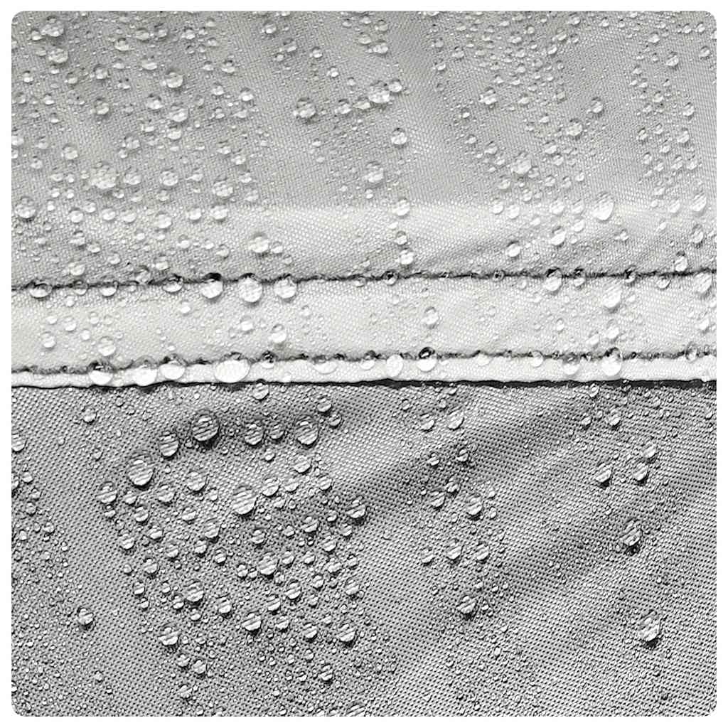 Tente Piscine Amovible Gris 618x pour Camping, Plein air, Plage et fête, léger, avec moustiquaire, Double Toit Amovible, idéale pour Camping