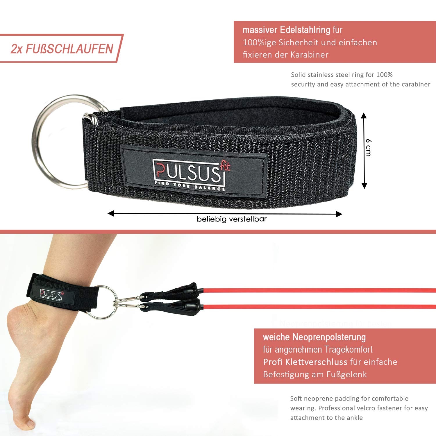 Set di fasce per fitness, fasce di resistenza e resistenza per allenamento di forza, trazioni e allenamento a casa, con app video di esercizio, espansione con maniglie, ancore, passanti per i piedi e