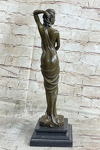 Miniatura 4 de EUROPEAN BRONZE Bronce Mujer Desnuda Chica Modelo Escultura Erótica Closeout Arte Estatua Figura de Mármol Regalo Decorativo Hecho a Mano