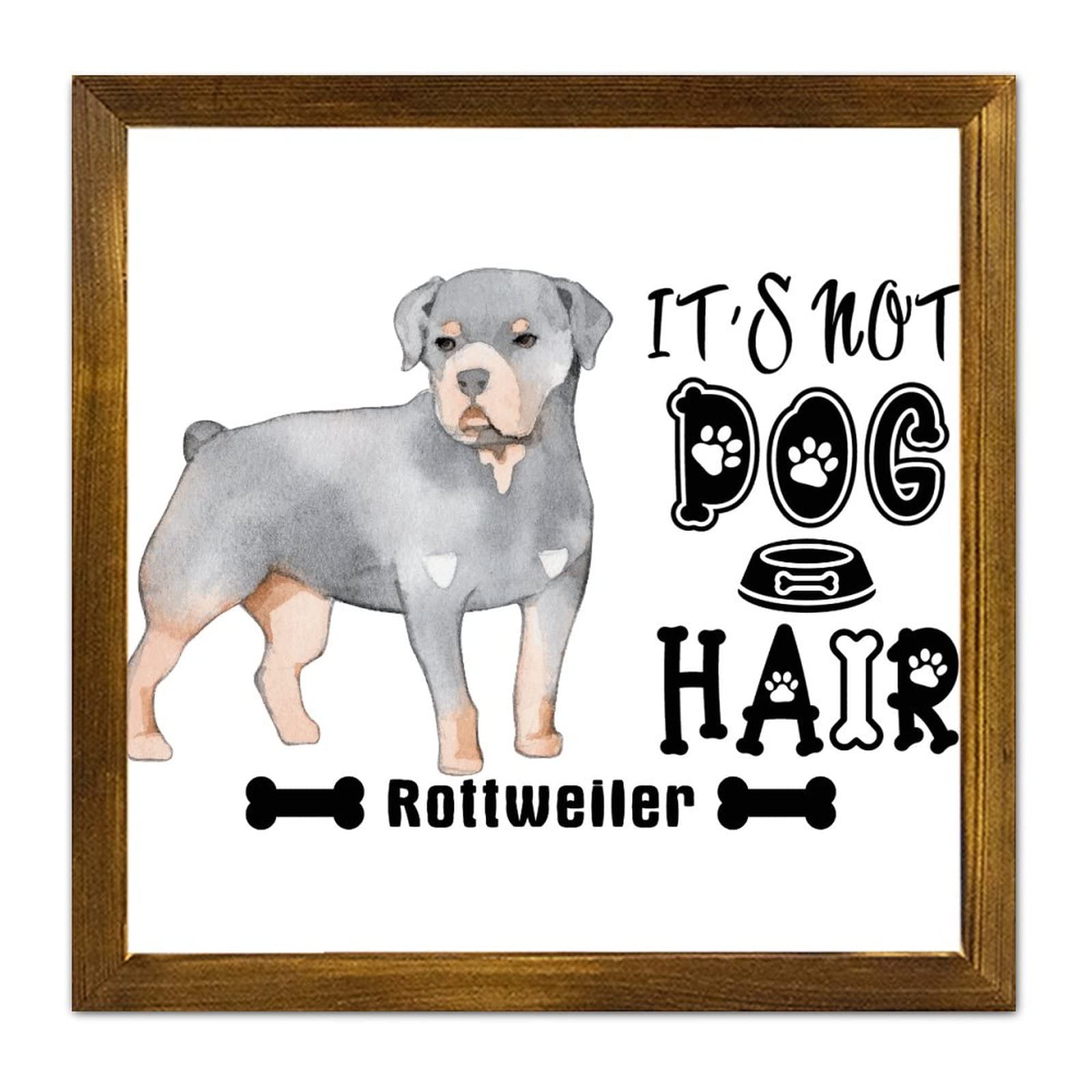 Panneau bois Golden Retriever pour salon et salle à manger décor chien 30cm