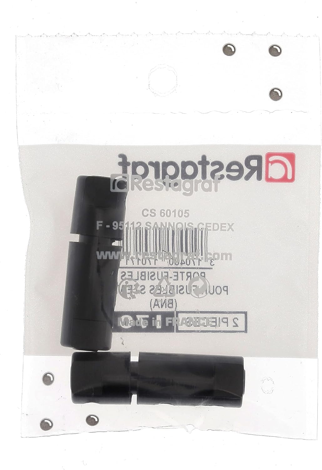 Steatite Fuse Holders in Bag Pack of 2