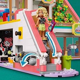 LEGO Friends Heartlake City Shopping Mall Doll Toy for Girls and Boys Character Kit Promotes Social and Emotional Development, Gift for Kids 8+ Years 42604