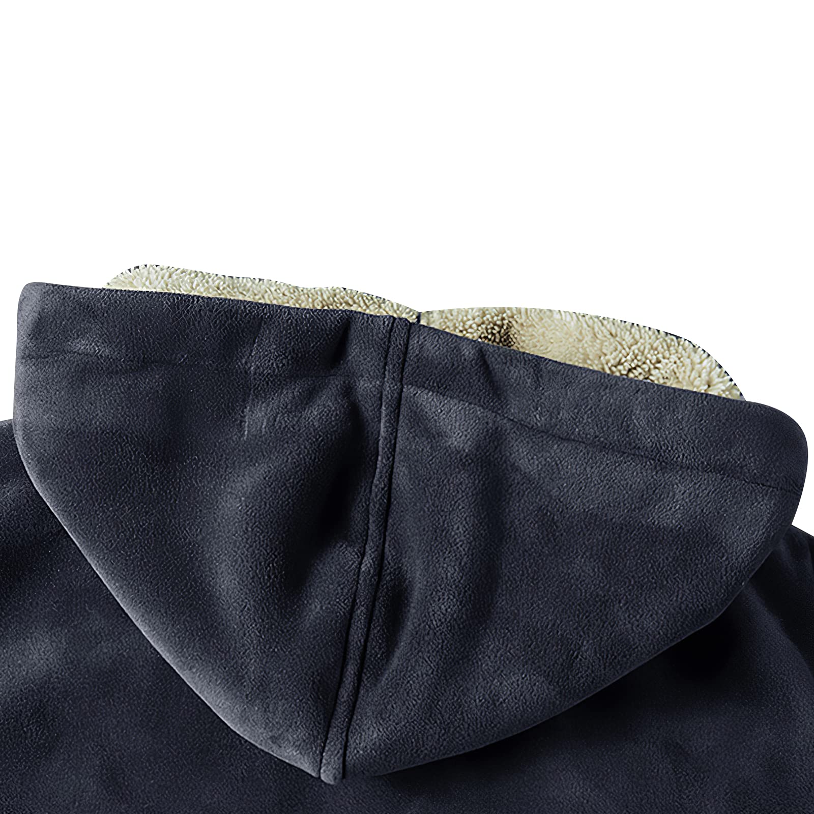 amropi Tuta da Uomo Vello Foderato Cappotto con Cappuccio e Pantaloni Inverno Caldo Jogging Tute