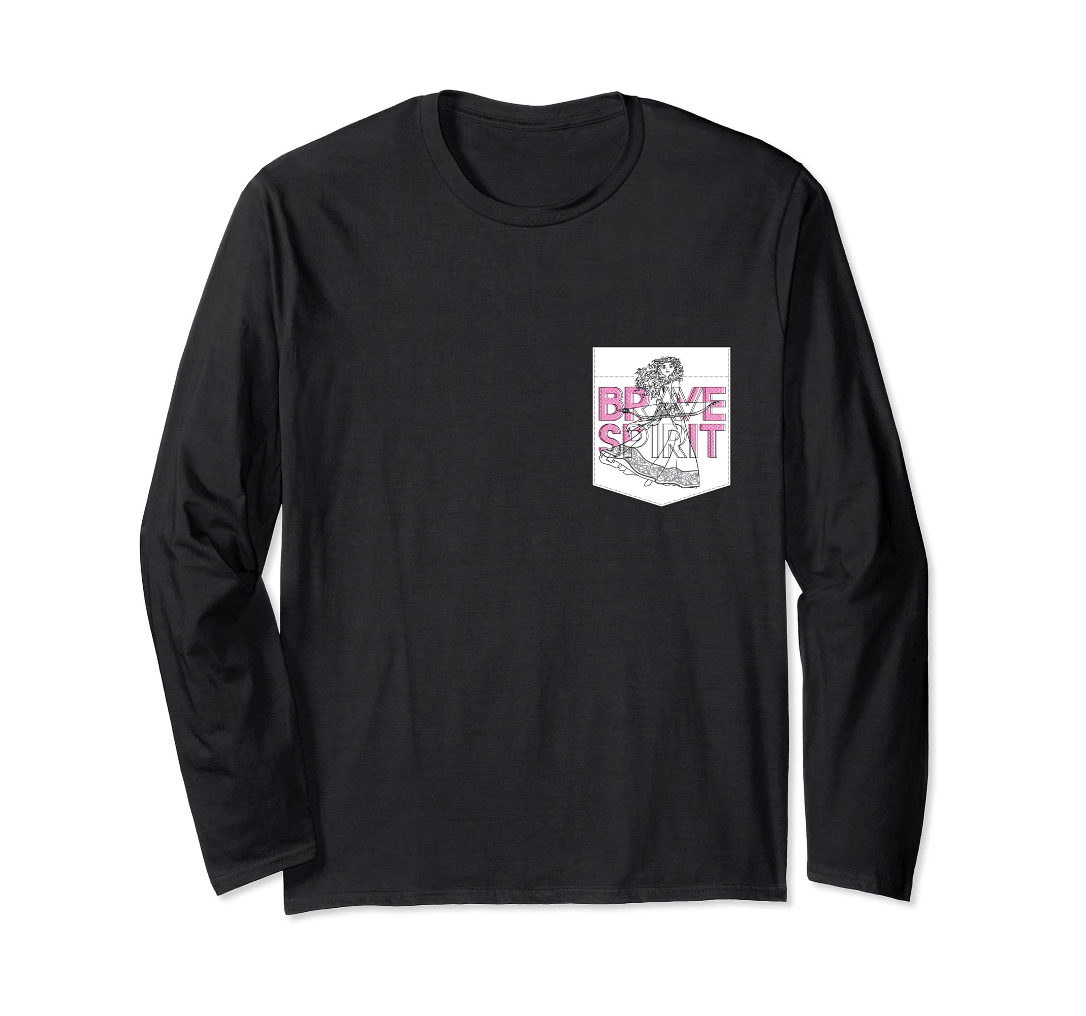 Disney Princess Merida Brave Spirit Long Sleeve T-Shirt