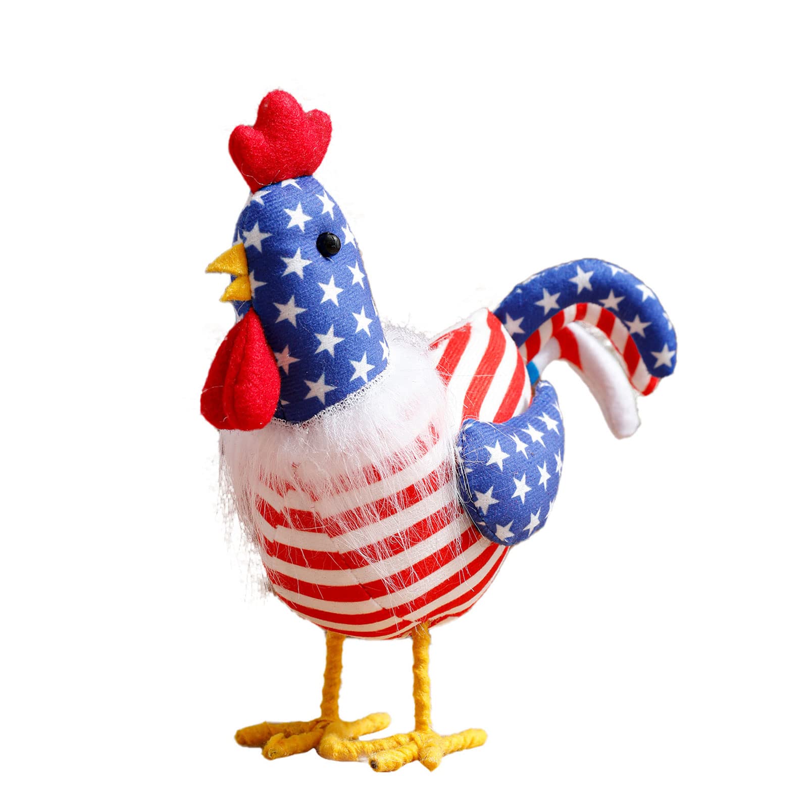 Kalttoy Type B Independence Day Chicken Ornament Decorative Household Supplies For Festival New Year Party Background Independence Day Decoration