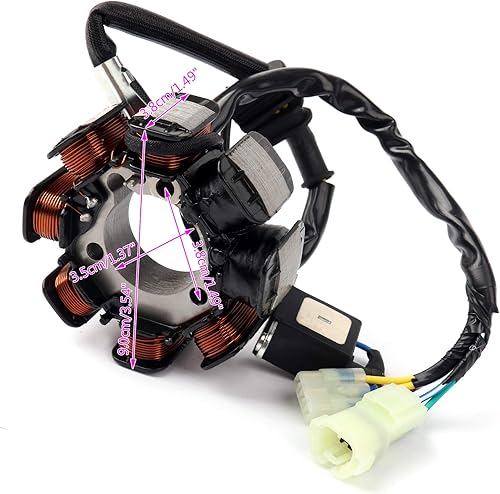 Miniatura 2 de Frezon Compatible con Honda TRX250 FourTrax 250 2x4 1997-2004, TRX250TE FourTrax 250 ES 2x4 2002-2004, TRX250TE FourTrax 250 ES 2x4 2002-2000 4,