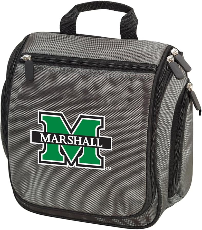 Broad Bay Marshall University Toiletry Bags or Mens Shaving Kits HANGABLE Travel Bag