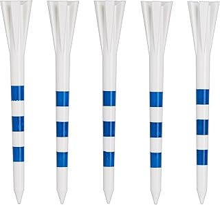 SPIN IT GRIPPING SOLUTION Grip & Rip Golf Tees 3 1/4 – 100 Count Plastic Golf Tees - Strong Golf Tee for Consistent Swings - Golf Accessories for Men - Best Golf Essentials
