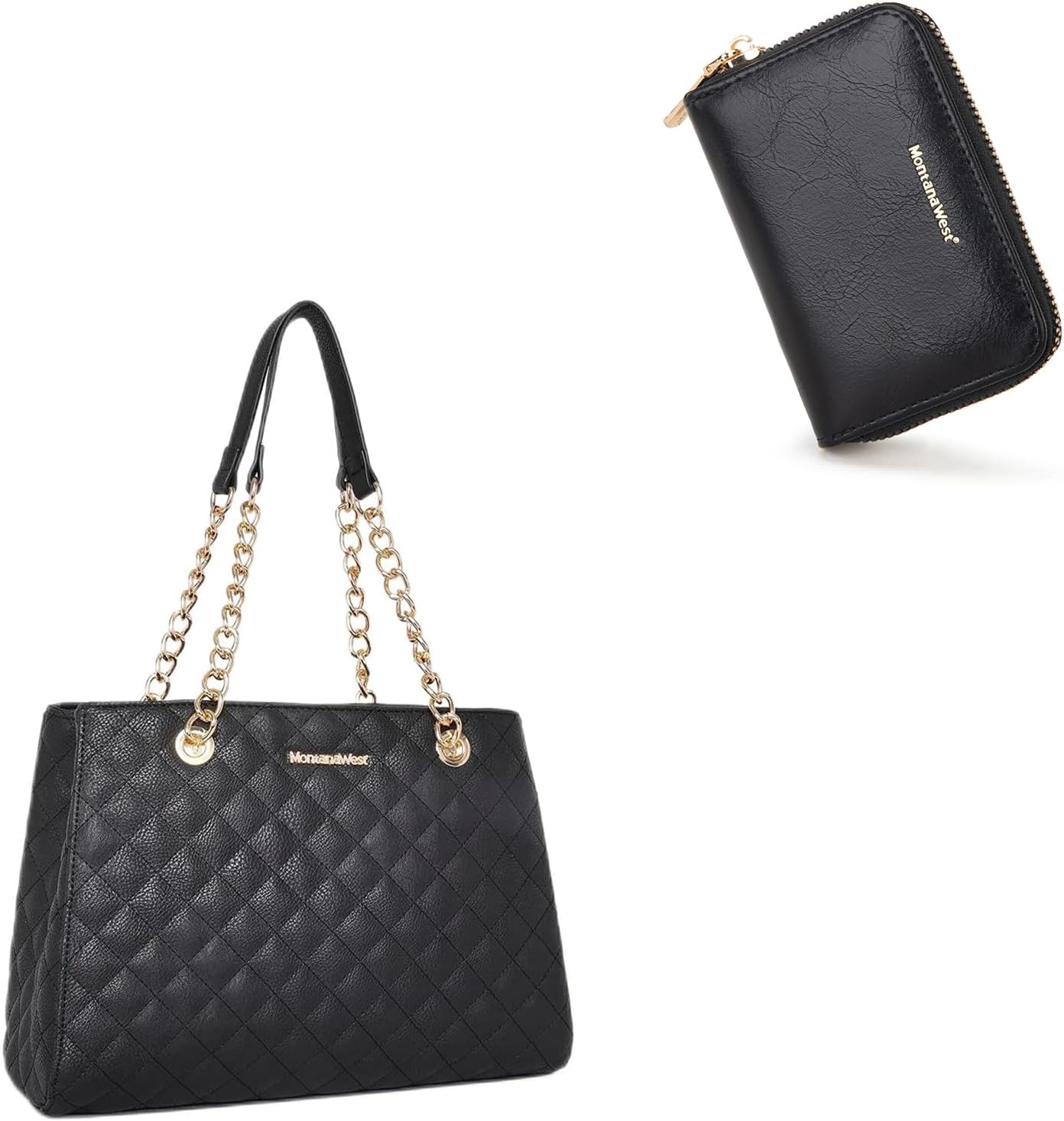 Montana West Women Bag and Small Wallet Sets