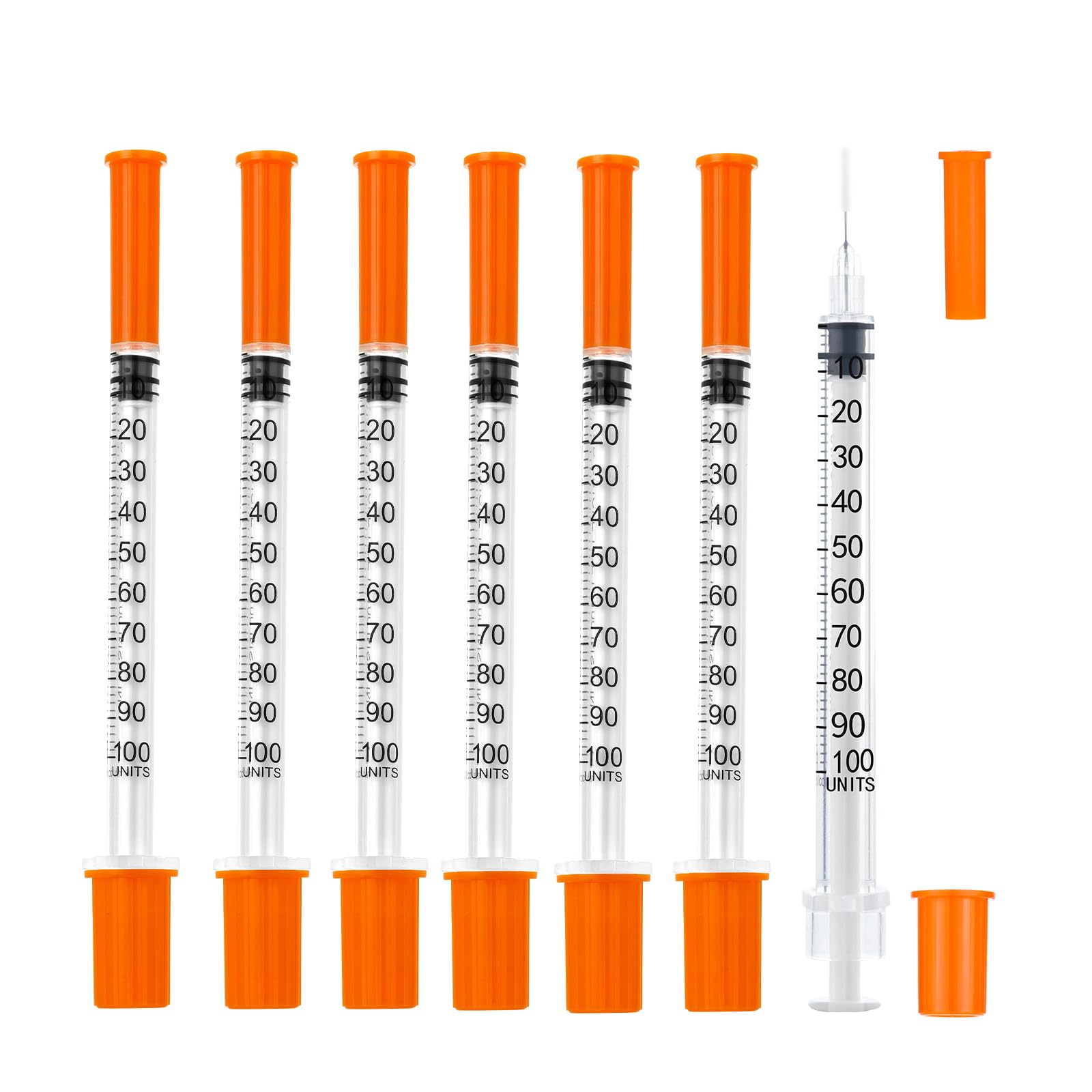 100Stück 1 ml/cc Plastiktube (30g, 13mm) Mehrzweck-Messwerkzeuge, Einzeln verpackt, Laborzubehör (100)