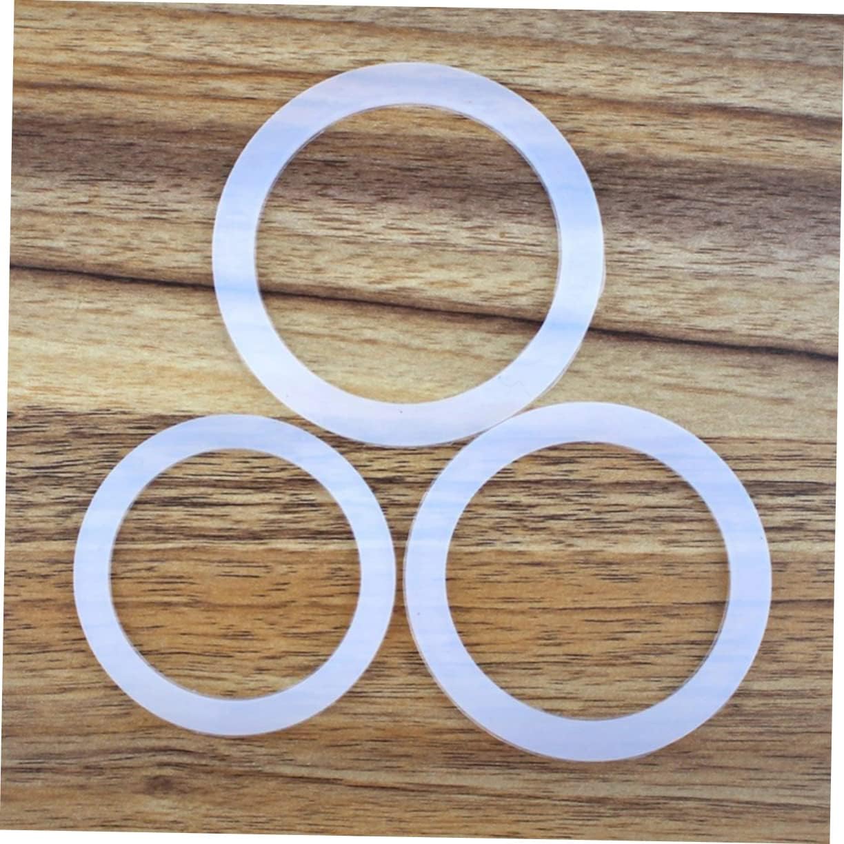 10pcs Replacement Sealing Ring for Bottle Silicone Sealing Gasket for Coffee Percolator Pressure Cooker Kitchen Gadget