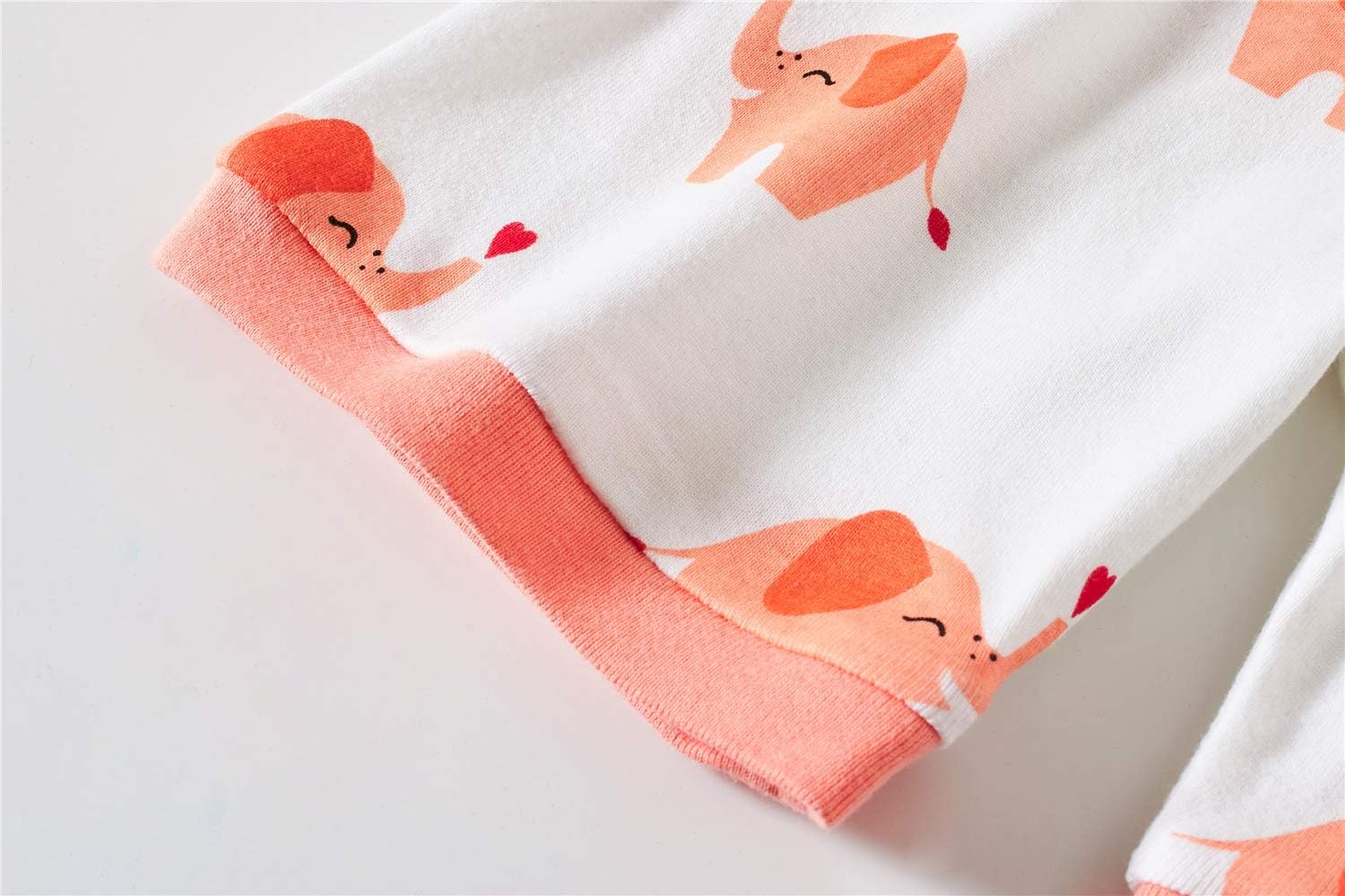 Popshion Baby Girls Pajamas Short Sleeve Cotton Jammies Toddler Girl Summer Clothes Short Sets 2 to 10 Years - Image 7