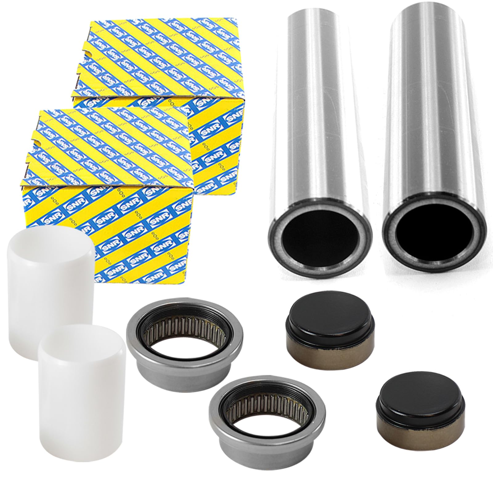 Partsline Kit essieu arrière avec 2 axes + roulements compatible Partner, Berlingo, 405 équivalent à 5131.49, 9612314280