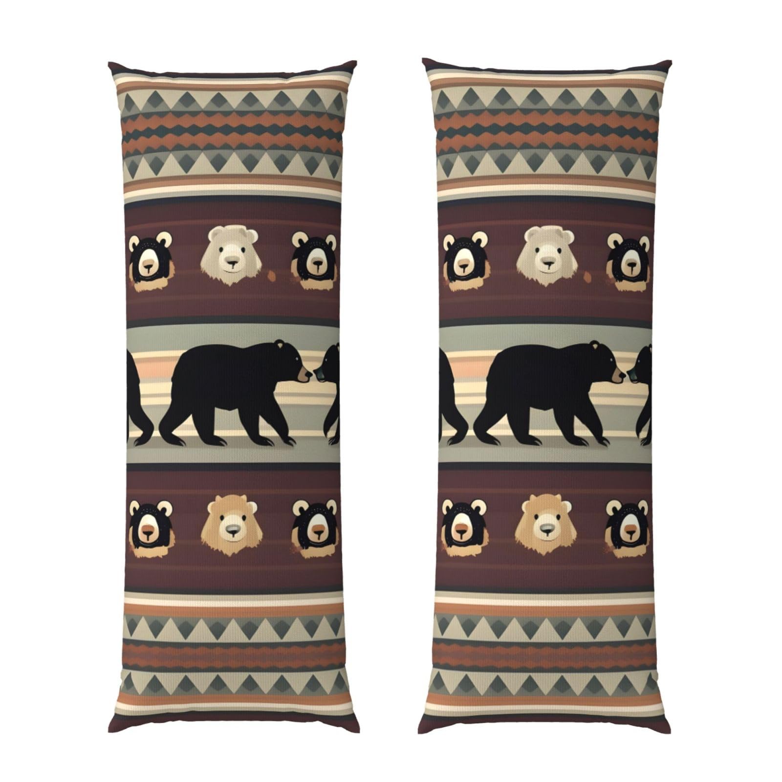 Taie d'oreiller longue ours pour des nuits douces et un lit cocooning