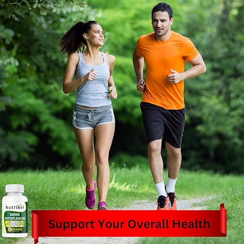 Miniatura 6 de Suplemento Omega 3 de fitoplancton marino  Cápsulas de algas a base de plantas para energía, concentración y apoyo celular  Superalimento vegano