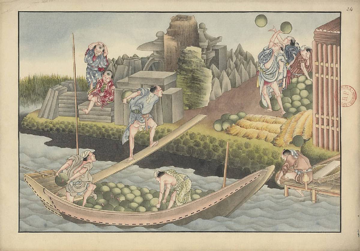 絵画 水彩肉筆画 在名有り 水去 風景画 絵画 水彩肉筆画 在名有り 水去