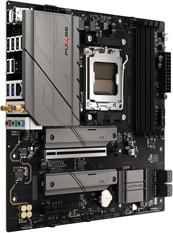 Sapphire Anakart Amd Am5 Matx Pulse B850m Wifi 52123-04-40g