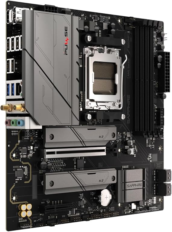 Sapphire Anakart Amd Am5 Matx Pulse B850m Wifi 52123-04-40g