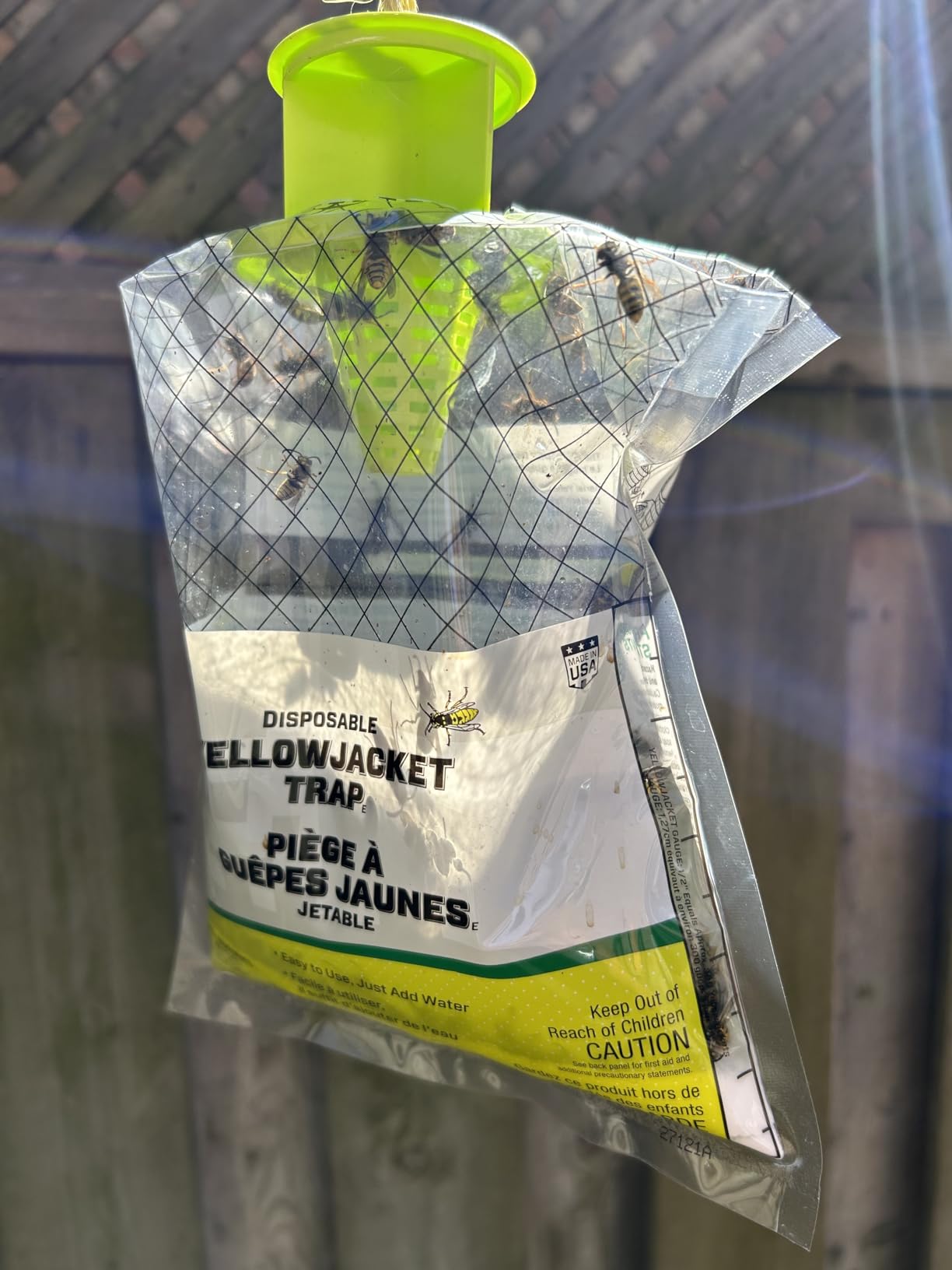 Rescue YJTDW Disposable Yellow Jacket Trap, West of the Rockies (2