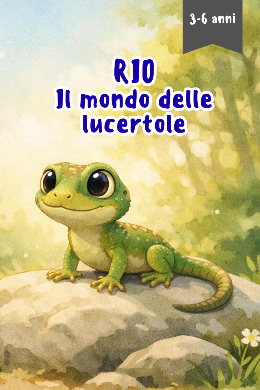 RIO Il mondo delle lucertole: Una dolce avventura educativa sulle lucertole, la natura e gli animali per bambini curiosi