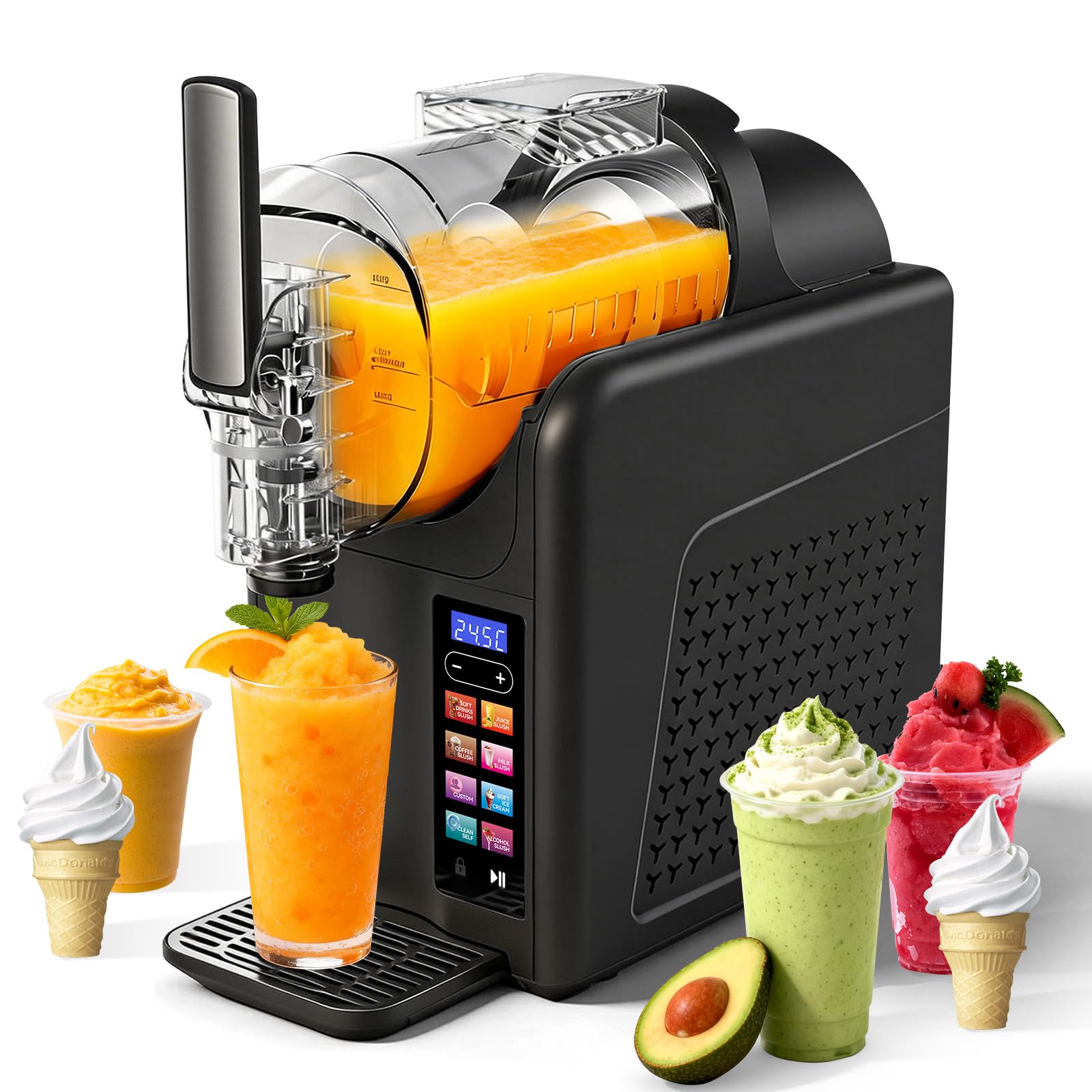 Amazon | Hanchen スラッシュマシン 卓上 2L 185W 【6in1 予冷不要 家