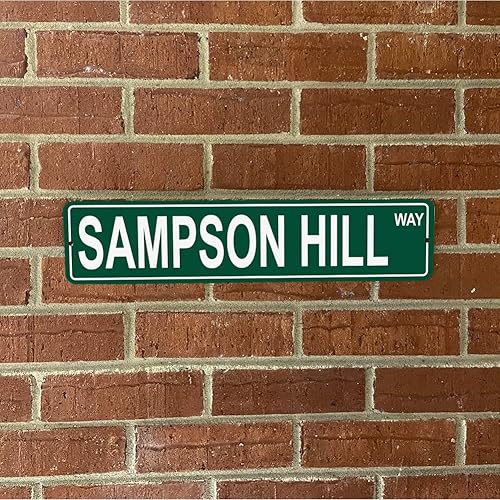 Vista 559 de Ohio Mountains Pick Your Mountain Compatible/repuesto para Ballards Hill United States Mountain Aluminio Metal Tin Street Sign Style decoración