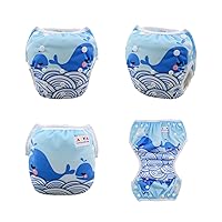 Vista 112 de ALVABABY - Pañales de natación (2 unidades, reutilizables)