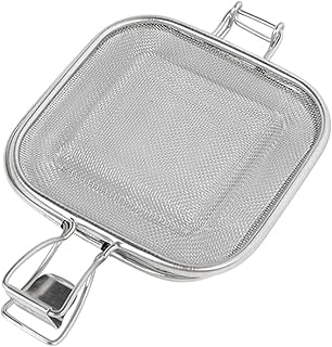 1 Pcs Stainless Steel Sandwich Cage – Non-Stick Bread Toast Rack– Portable Sandwich Maker for Gas Stove, Camping, and Kitchen Use – Foldable Handle (silver)