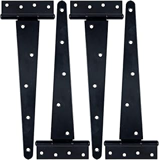 HLMOptimo Heavy Duty T Hinge Tee T Strap Shed Gate Barn Fence Door Hinge