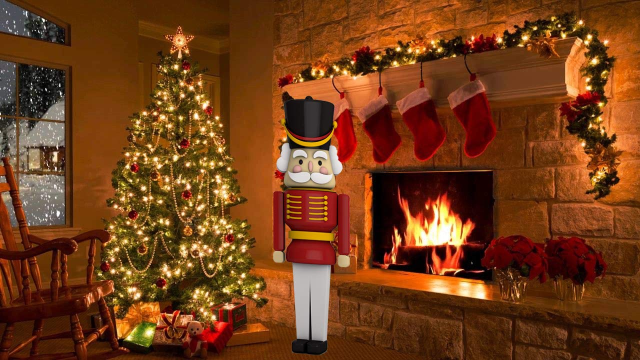 aahs!! Engraving Christmas Life Size Cardboard Cut Stand up (Nutcracker)