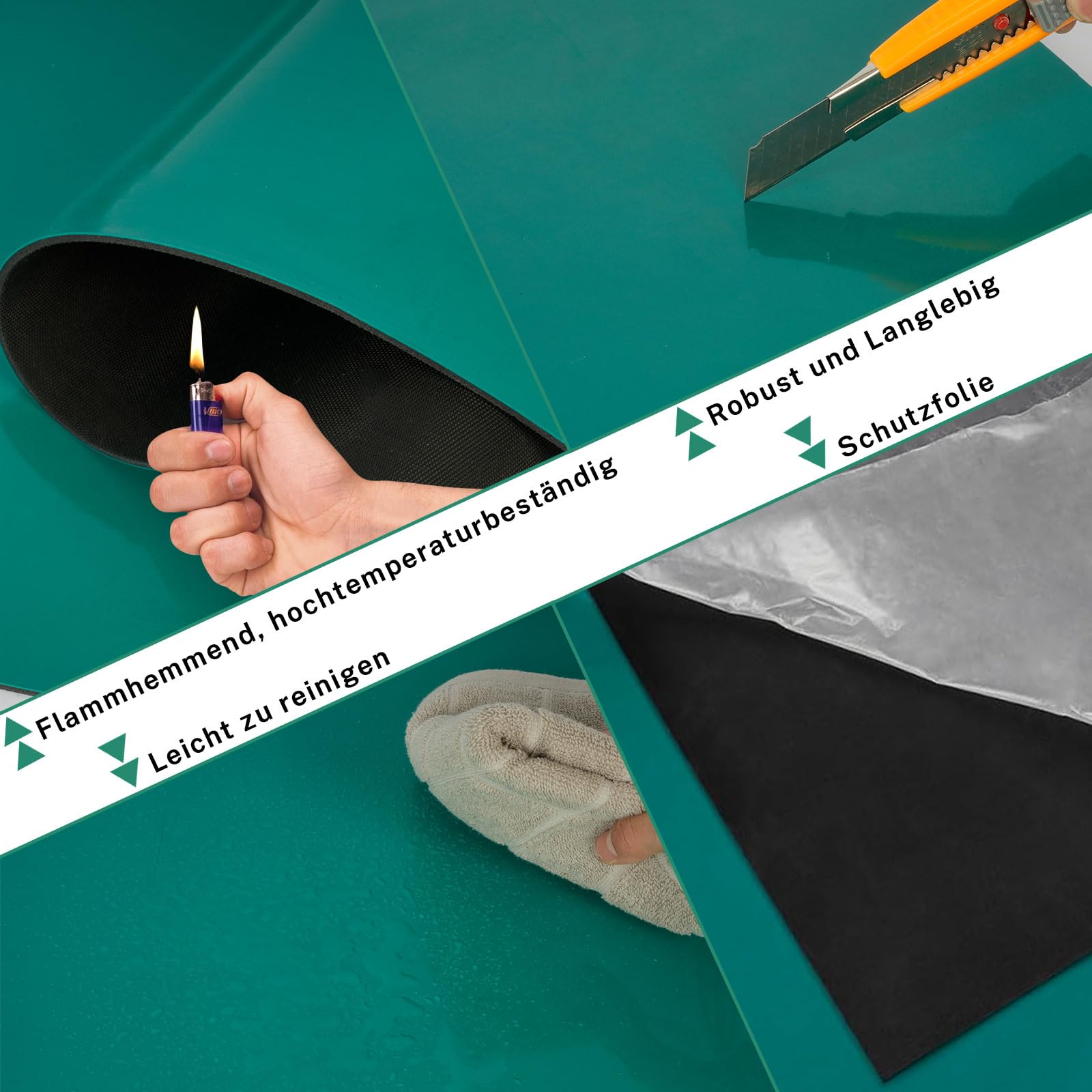 Tappetino Antistatico Per Saldatura 3x0.6m - ESD, Resistente Al Calore - Foto 14