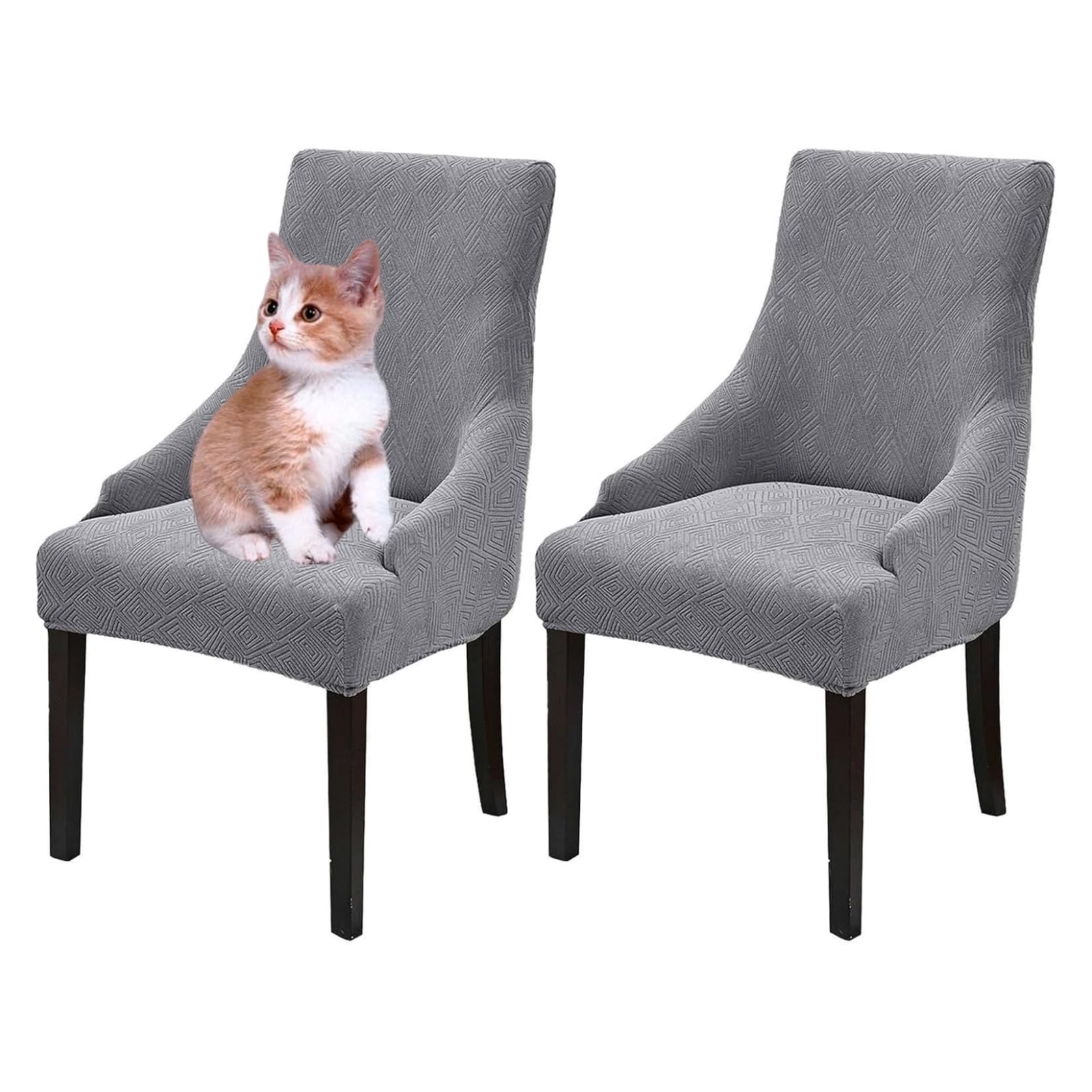 Housse de chaise lavable contre les taches et griffes lot de 2 protections Parsons