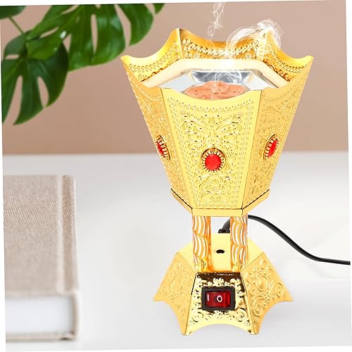 Miniatura 3 de Garneck 5pcs Plug-in quemador de incienso horno eléctrico hierro yoga para girar