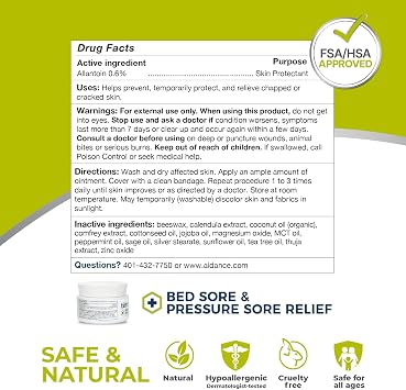 terrasil Bed Sores Treatment Cream, Fast Healing, 1.5oz