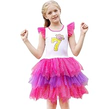 Spring/Autumn Unicorn Birthday Party Princess Girl Dresses Long Sleeve Girls Outfits
