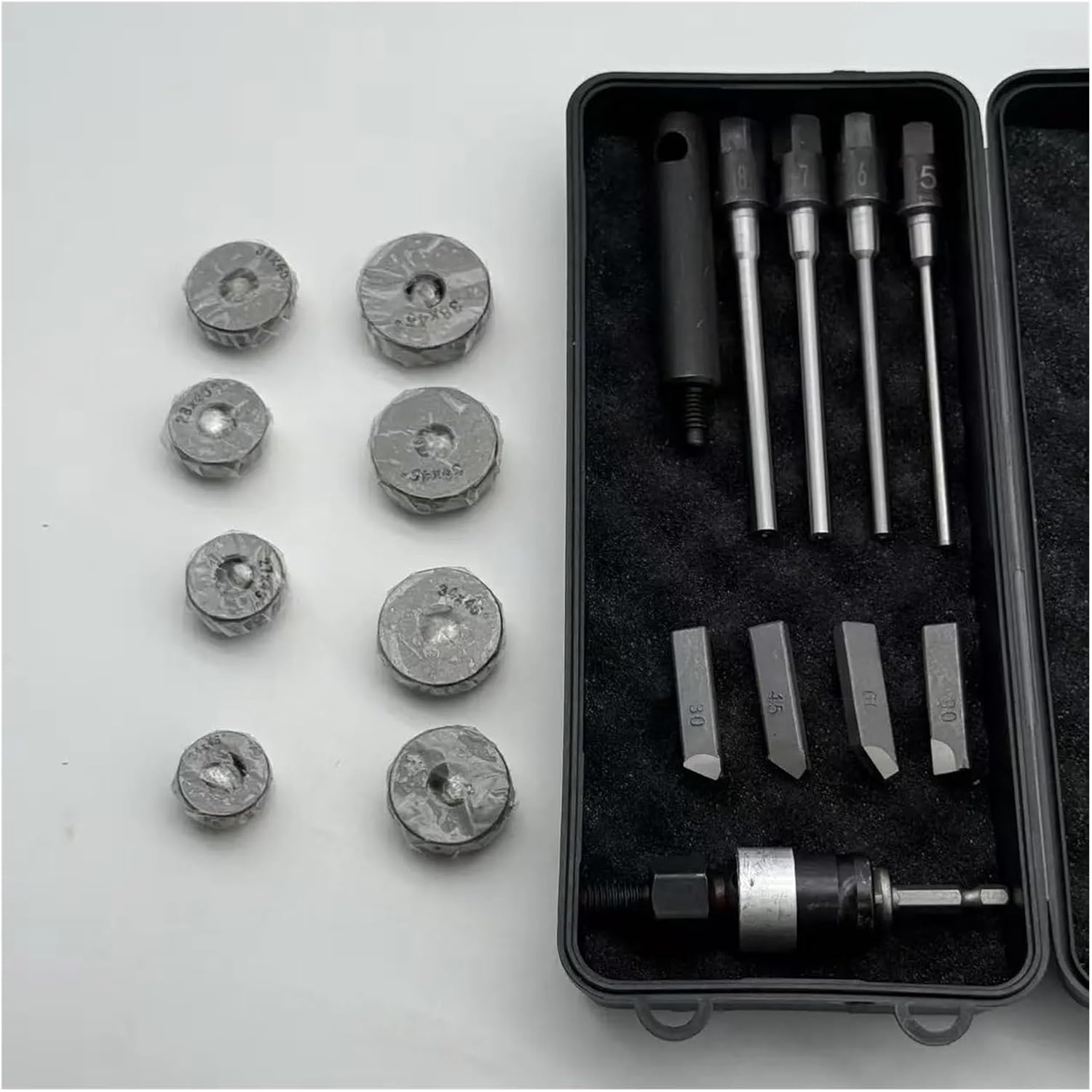 24-38mm Valve Seat Reamer Grinding Wheel Automotive Motorcycle Engine Valve Seat Reamer Tool 30/45/60/90 Degrees