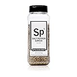 Spiceology – Salt Pepper Garlic (SPG) Seasoning – Premium Blend for Beef, Pork, Poultry & Veggies – Ideal as Steak Rub, BBQ Seasoning & All-Purpose Meat Rub – 18 oz 18 Ounce (Pack of 1)
