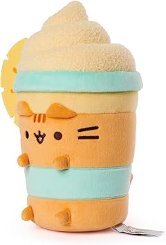 GUND Pusheen Pineapple Float 9.5-Inch Plush Toy for Ages 8+ | Inspires Fun Food-Themed Roleplay and Creative Storytelling; Comforting Collectible Gift for Teens and Pop Culture Fans