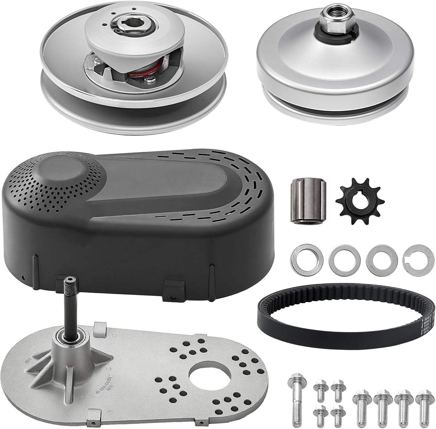 VEVOR Torque Converter, 30 Series 212 Predator Torque Converter kit Go Kart, Mini Bike Comet Clutch Set, 3/4 Inch 10T #40 or 41 Chain Predator Driver Pulley Replacement Comet TAV2